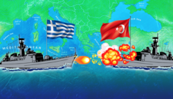 شرق المتوسط - اليونان وتركيا - غاز شرق المتوسط - الفرقاطة كمال ريس