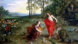 صلب المسيح مع مريم العذراء ويوحنا ومريم المجدلية