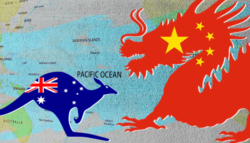 الصين - أستراليا - النفوذ الصيني في أستراليا - حرب تجارية - سكوت موريسون - بكين