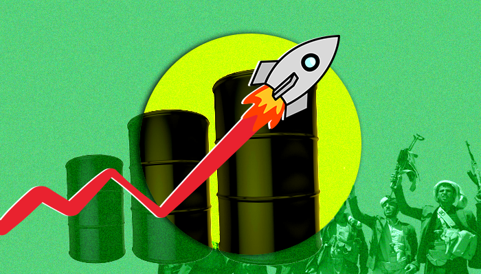 النفط يتجاوز ٧٠ دولار - السعودية ترفع أسعار النفط - هجمات الحوثيين ترفع أسعار النفط - 