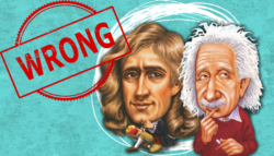 اينشتاين ونيوتن معلومات شهيرة كاذبة