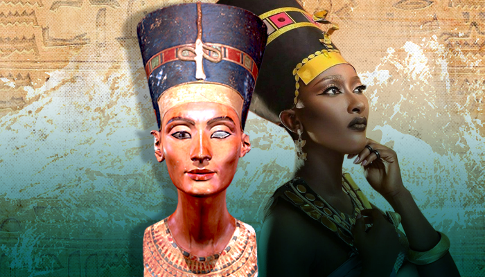لون عرق جينومات قدماء المصريين