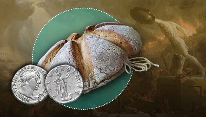 رغيف خبز - تموين - الامبراطورية الرومانية