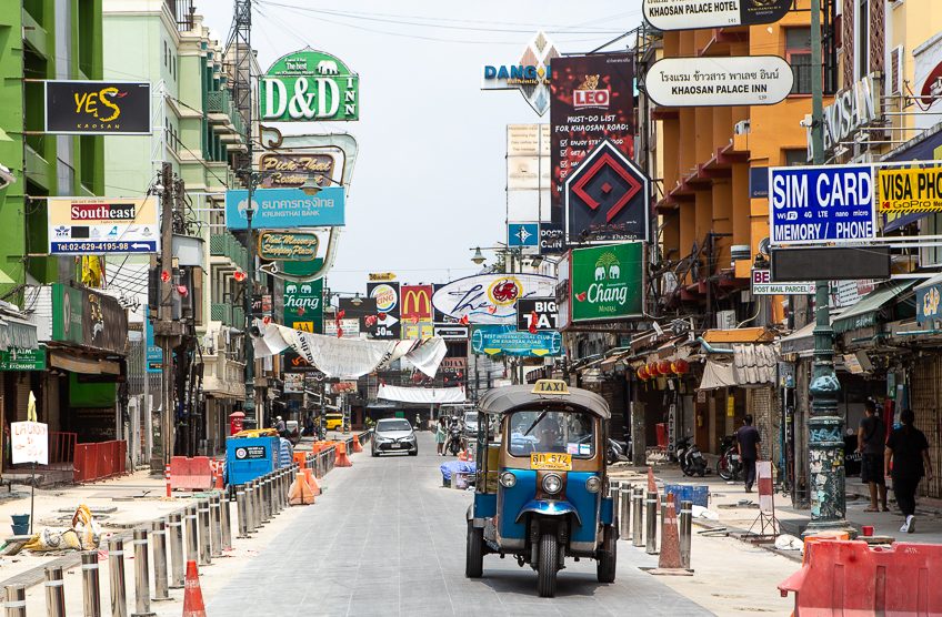 طريق خاو سان في بانكوك