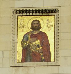أيقونة القديس ألكسندر نيفسكى في القدس