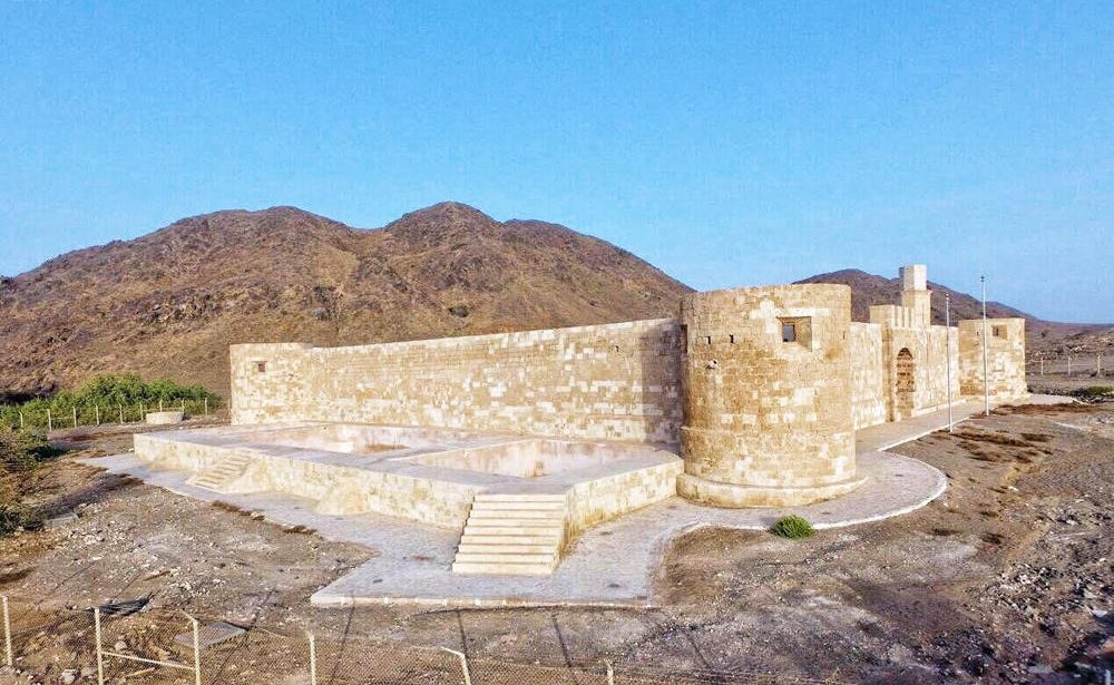 قلعة وادرين في تبوك