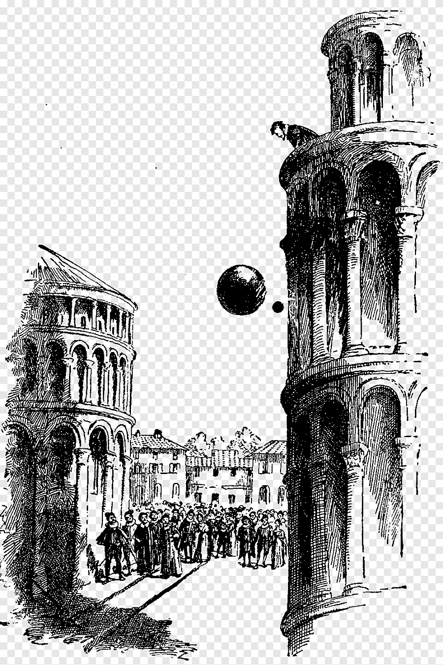 تجربة غاليليو على برج بيزا المائل
