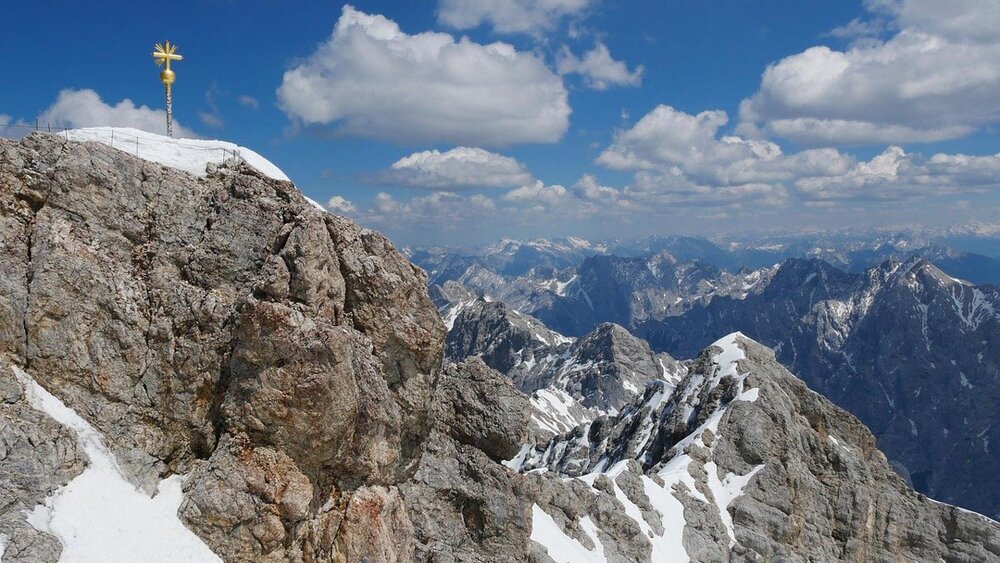 جبل زوجسبيتزي في بافاريا
