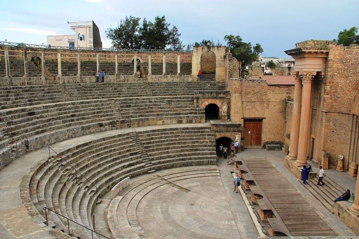 المسرح الروماني في مدينة قالمة
