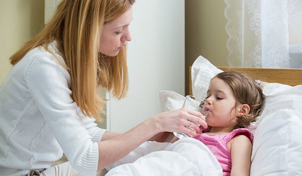 مشروبات لعلاج الجفاف عند الأطفال