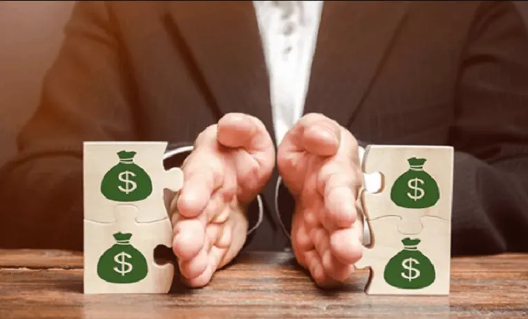 تقسيم الأرض إلى صكين