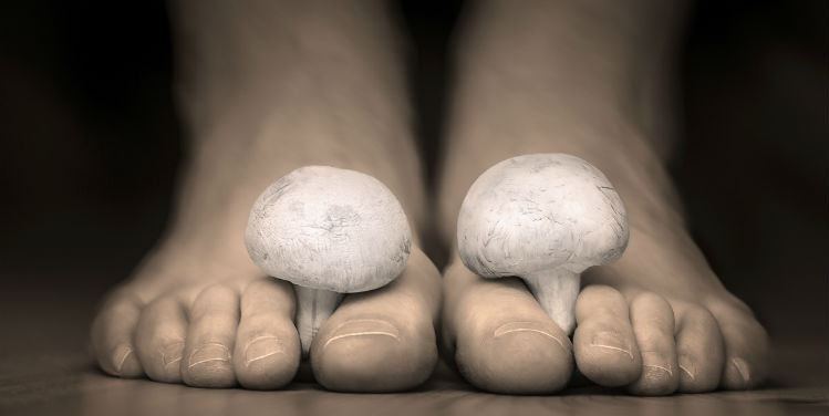 فطريات القدم في الشتاء