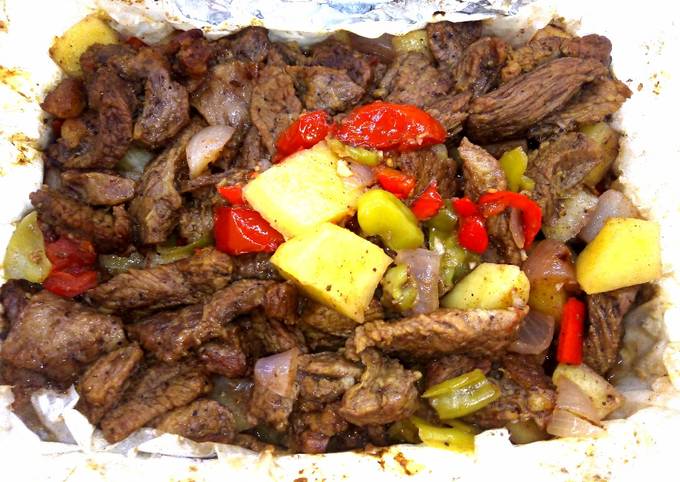 طريقة ورقة اللحمة