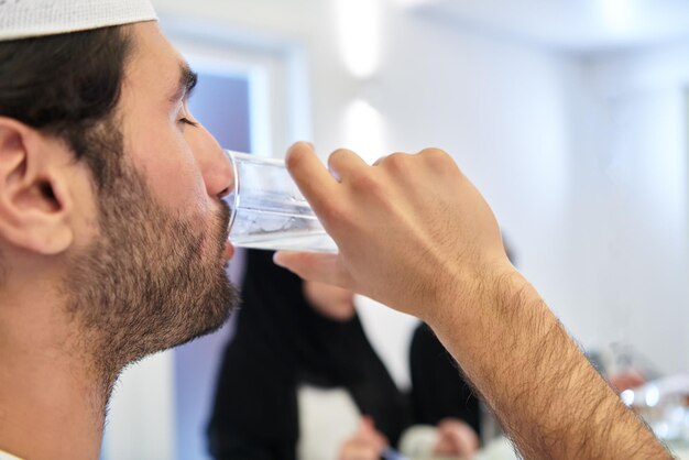 جدول شرب الماء في رمضان